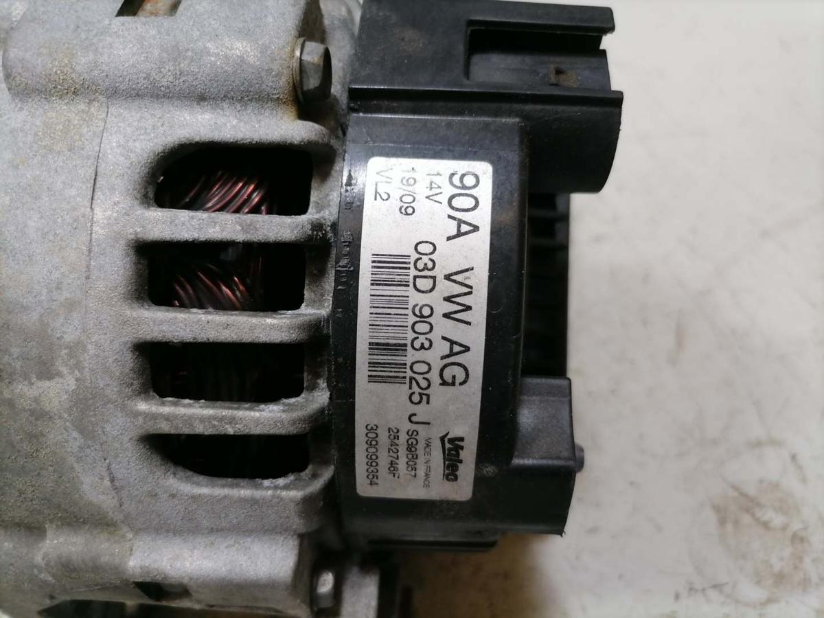 Skoda Fabia 2 original Lichtmaschine Generator 1.2 44KW Bj.2009